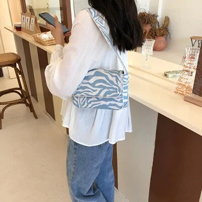 Zebra Shoulder Bag