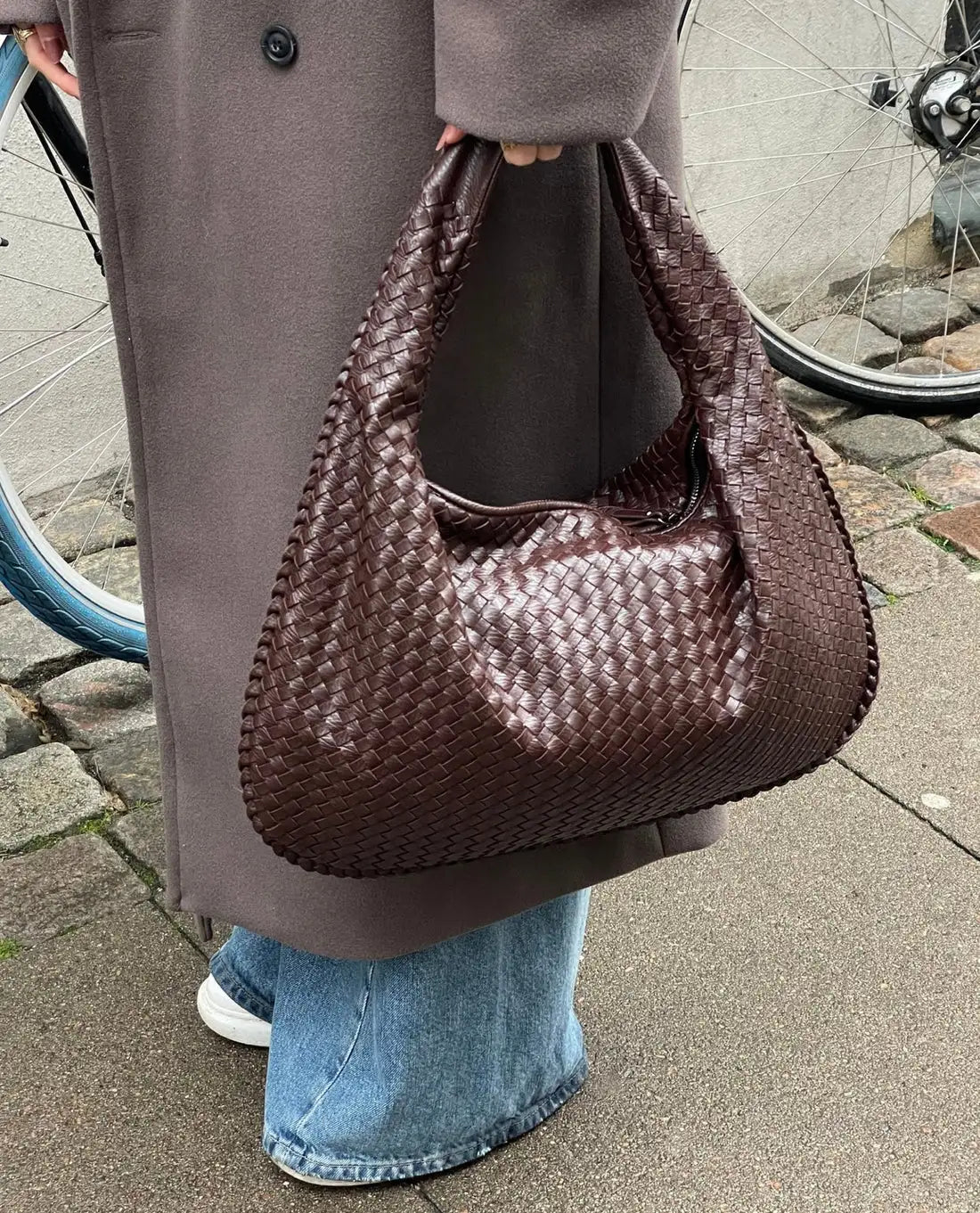 Woven Shoulder Bag