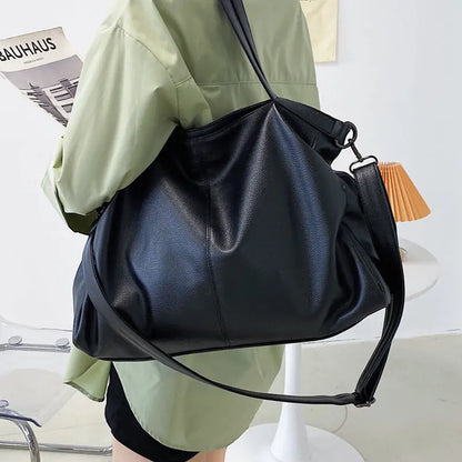 Soft Leather Shoulder Bag