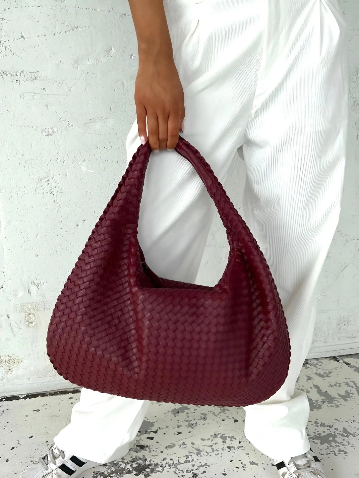 Woven Shoulder Bag